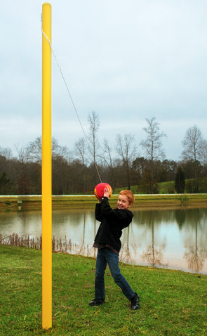 Tether Ball with Steel Post Playground Set, Playground Equipment