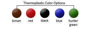 Thermoplastic Coated Color Options