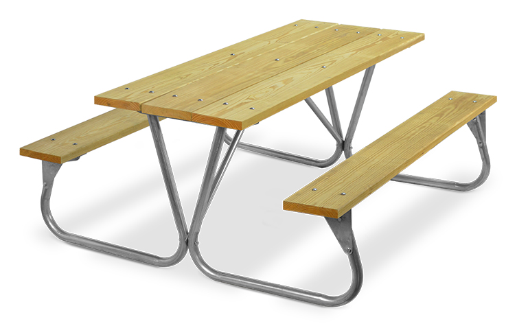 Park Ranger Table Belson | Gallery | PR-6WA | MCA Treated Park Ranger Picnic Table | 6 ...