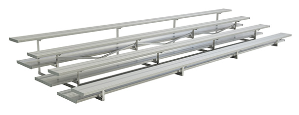 Preferred Series Low Rise Aluminum Bleachers