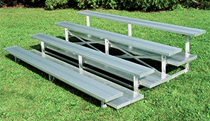 Preferred Series Low Rise Aluminum Bleachers