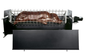 Model ROTO-BQ-R | Rotisserie with Spit Basket