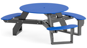 Model RT-100H | Recycled Plastic Universal Access Picnic Table