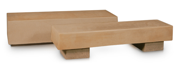 Model SB72 | Model SBL72 | Concrete Garden Benches