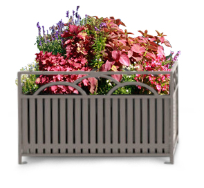 Model SFP36 | Summerfield Series 36 Inch Square Steel Planter