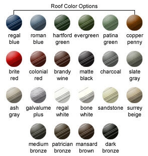 Roof Color Options