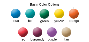 Table Top Color Options
