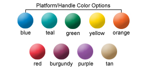 Platform/Handle Color Options