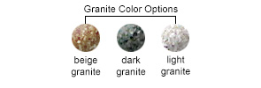 Granite Color Options