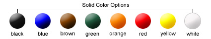 Solid Color Options