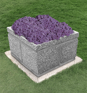 Model SP-42 | Square Concrete Planter SP Series