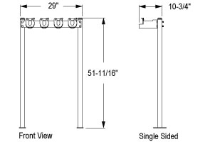 Model SRS-6-SF-Quick Dimensions