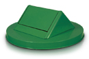 Swing Top Lid Painted Green