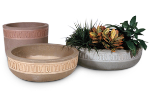 Sedona Series Reinforced Concrete Planters