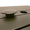 Sigma Tables Umbrella Hole Detail