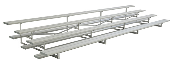 Standard Series Low Rise Aluminum Bleachers