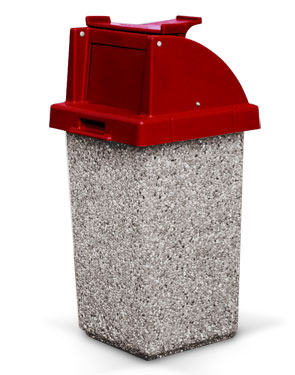 Model TF1020 | Concrete Trash Can