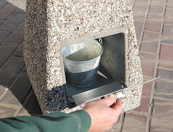 concrete cigarette receptacles Designer Concrete Smokers Receptacles | Aggregate