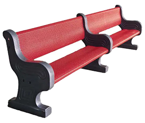 Model TF5022 and TF5962 | 6' Bench with Add-On