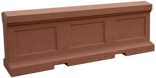 Model TF8055 | Concrete Security Barrier (Brick Red)