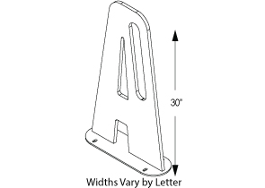 Type Rider™ Racks | Quick Dimensions