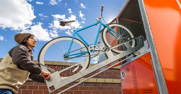 Two Tier Bike Locker