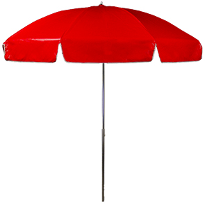Model UMB75-P-S | Table Umbrella (Red)
