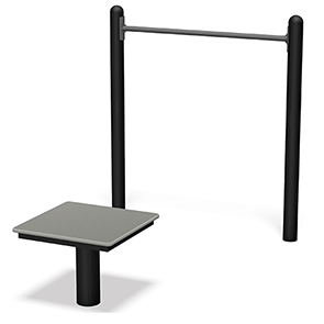 Model UP183 | Horizontal Chin-Up Station