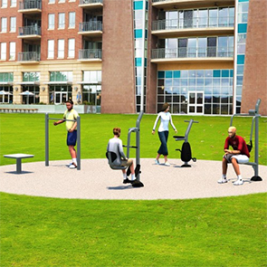 Model UP304SM | Pocket Park Fitness Kit B