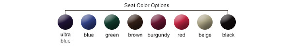 Back/Seat Color Options