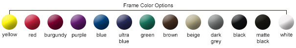 Frame Color Options