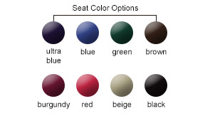 Top/Seats Color Options