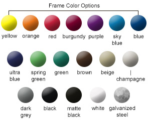 Frame Color Options