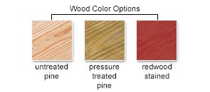 Wood Color Options