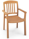 Model US442008 | Atlantic Resin Chair with Wood Finish