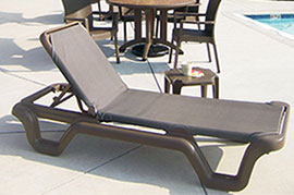 Marina Sling Chaise Lounge Chair