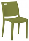 Model US563282 | Cactus Green Metro Stacking Sidechairs