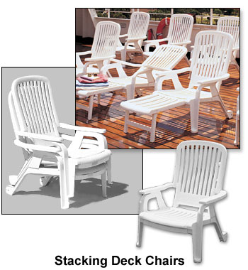 Bahia Reclining Deck Chairs