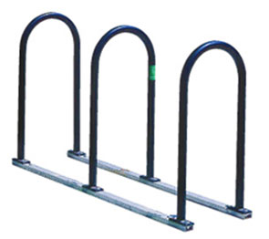 Model UT160-6-P | U-Two Bicycle Rack (Black)