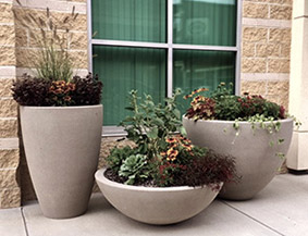 VCC Series Round Concrete Planters