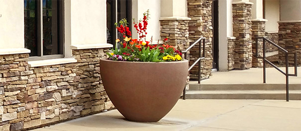 VCC Series Round Concrete Planters