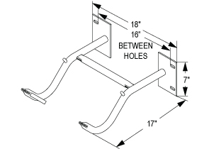 Wall Rack Quick Dimensions