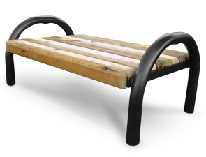 Modern Wood Bench