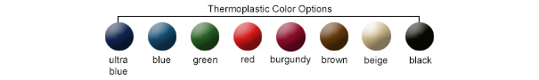 Thermoplastic Color Options