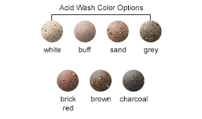 Acid Wash Color Options