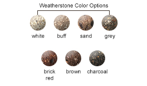 Weatherstone Color Options