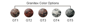 Granitex Finish Color Options