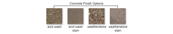 Concrete Finish Options