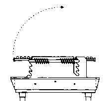 Grill grate tilts back for easy clean out!