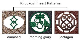 Knockout Insert Options